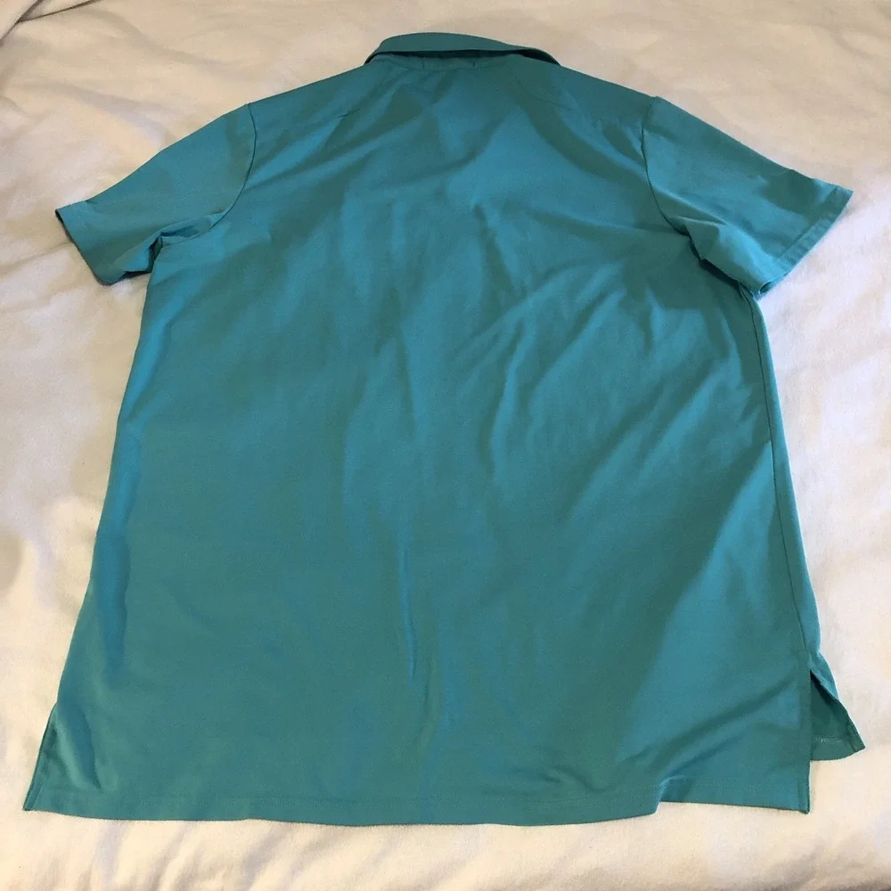 Polo RLX Ralph Lauren Polo 2017US Open Erin Hills Sz L Short Sleeve Green Golf